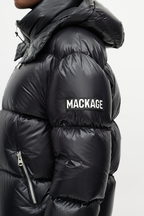 Mackage Black Kent Down Jacket