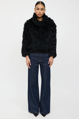 Mackage Curly Wool Collared Jacket