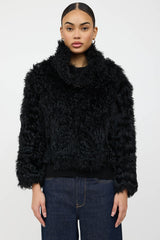 Mackage Curly Wool Collared Jacket