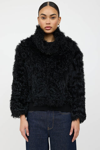 Mackage Curly Wool Collared Jacket