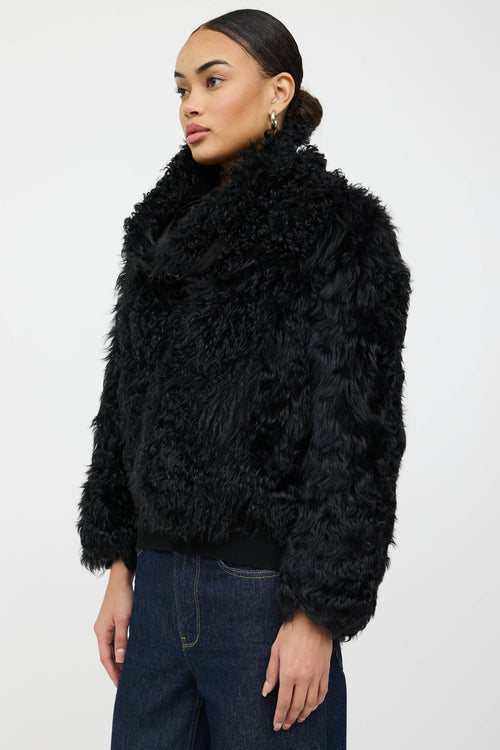 Mackage Curly Wool Collared Jacket