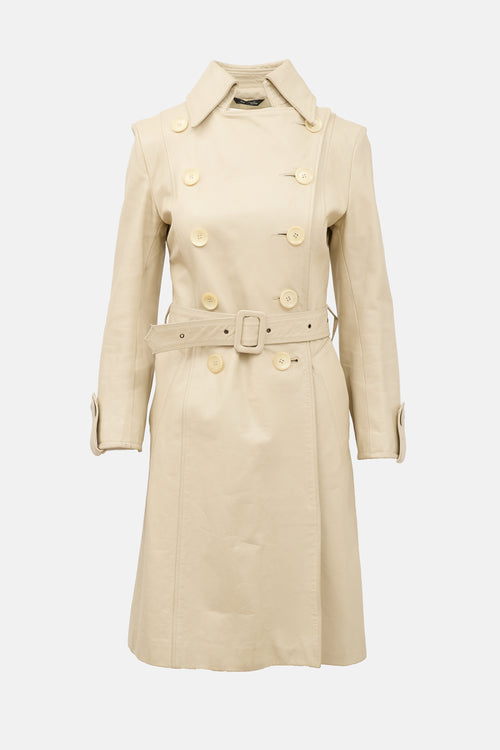Mackage Leather Trench Coat