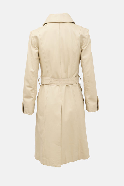 Mackage Leather Trench Coat