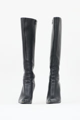 Magda Butrym Leather Knee High Boot