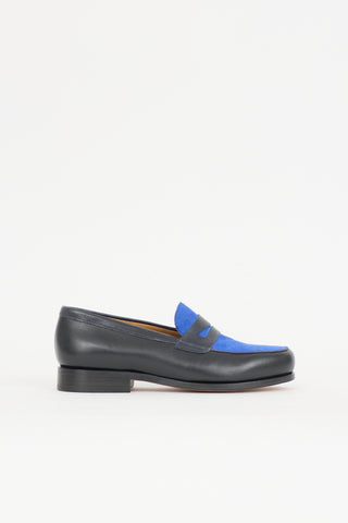 Maison Kitsuné Leather & Suede Loafer