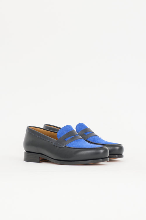 Maison Kitsuné Leather & Suede Loafer