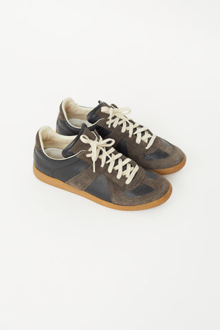 Black & Brown Leather GAT Sneaker