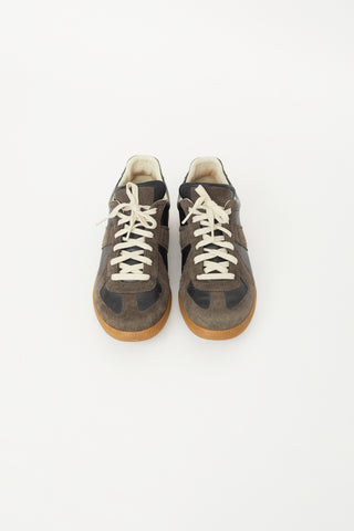 Black & Brown Leather GAT Sneaker