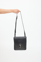 Maison Margiela // Black Leather Messenger Bag – VSP Consignment