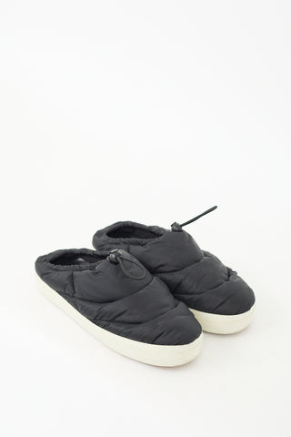 Maison Margiela Black Puff Drawcord Sandal