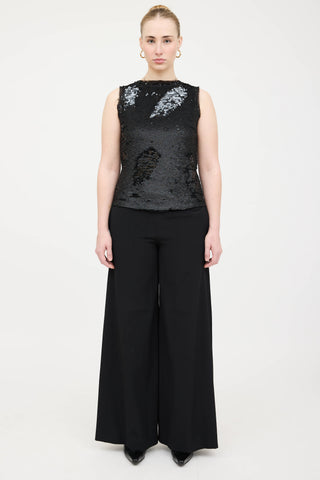 Maison Margiela Sequin Embellished Top