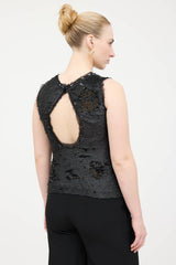Maison Margiela Sequin Embellished Top