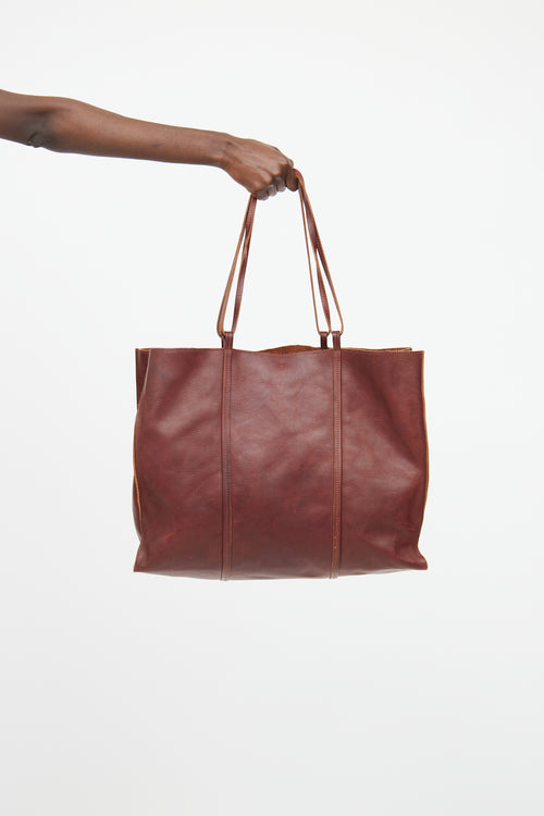 Maison Margiela Brown Tote Bag