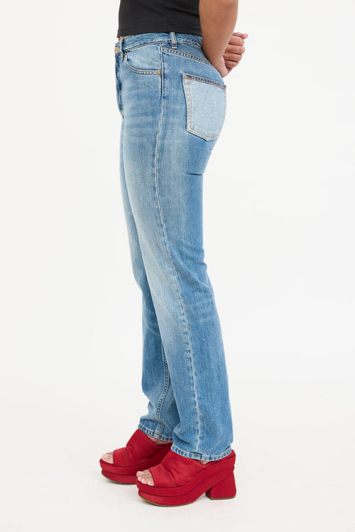 Maison Margiela Contrast Pocket Slim Jean