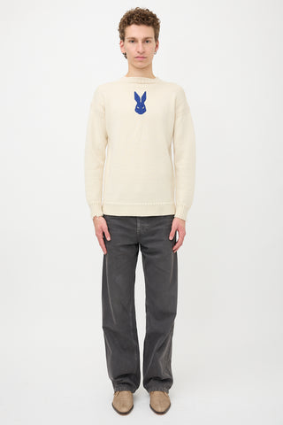 Maison Margiela Distressed Wool Sweater