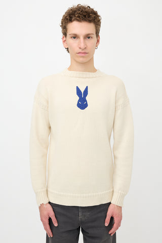 Maison Margiela Distressed Wool Sweater