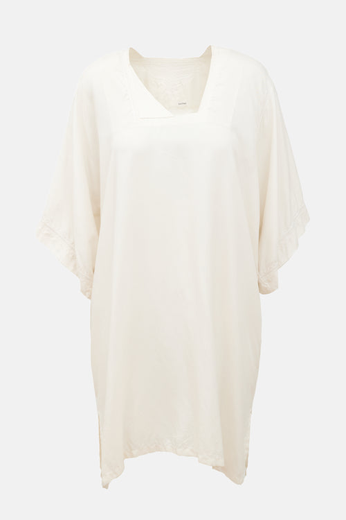 Maison Margiela Embroidered Tunic Dress