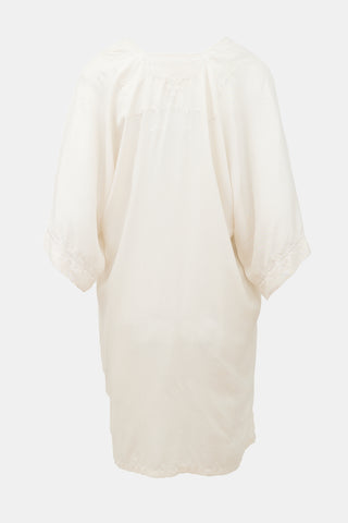 Maison Margiela Embroidered Tunic Dress