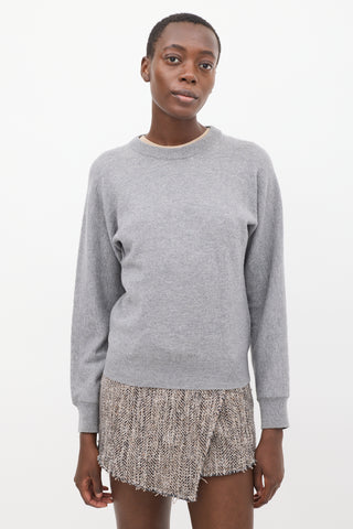 Maison Margiela Grey Wool & Cashmere Sweater