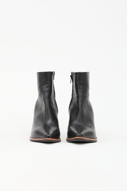 Maison Margiela Leather Ankle Boot