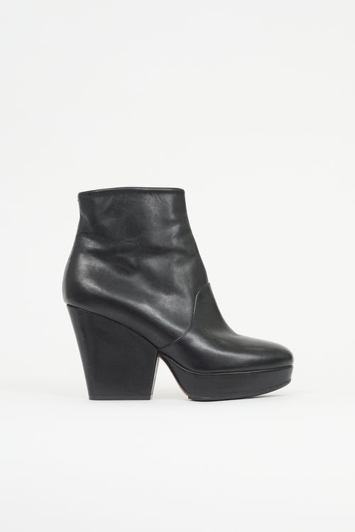 Maison Margiela Leather Platform Boot
