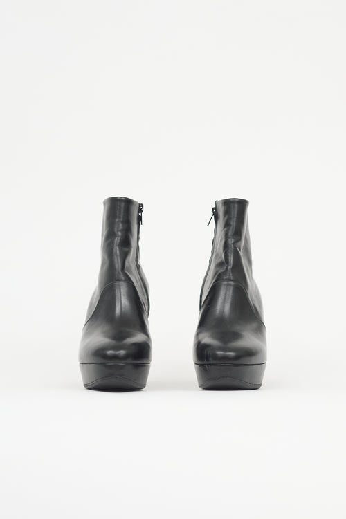 Maison Margiela Leather Platform Boot