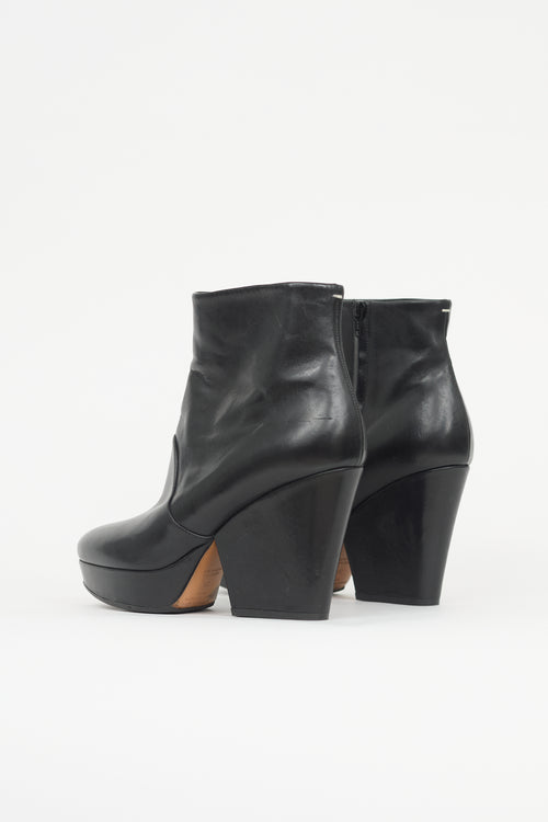 Maison Margiela Leather Platform Boot