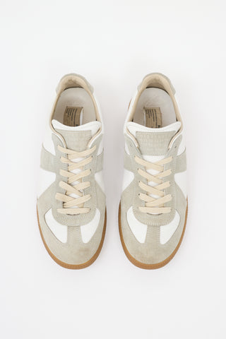 Maison Margiela Leather & Suede Replica Sneaker