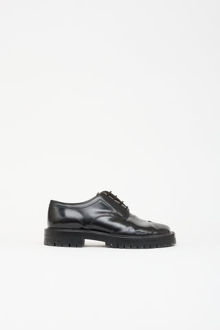Maison Margiela Leather Tabi Lace Up Derby