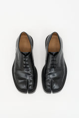 Maison Margiela Leather Tabi Lace Up Derby