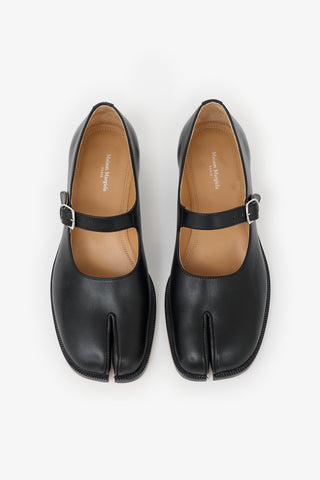Maison Margiela Leather Tabi Mary Jane Flat