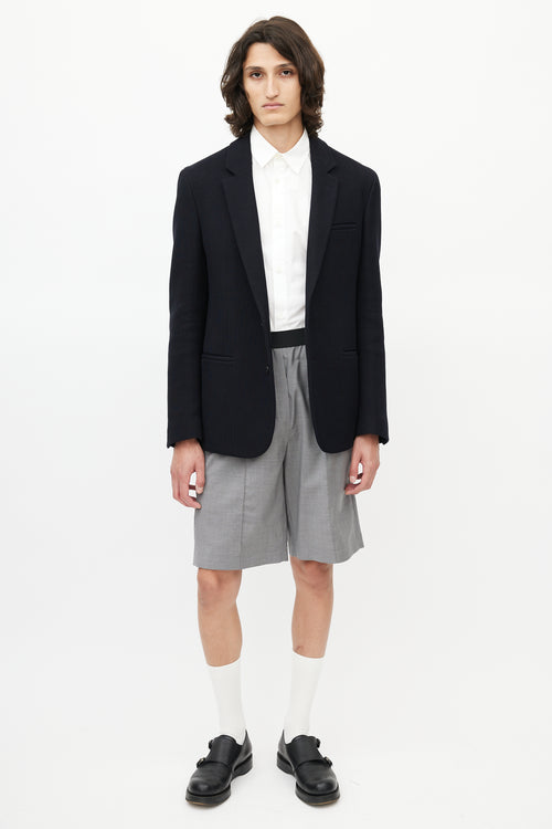 Maison Margiela Navy Two Button Blazer