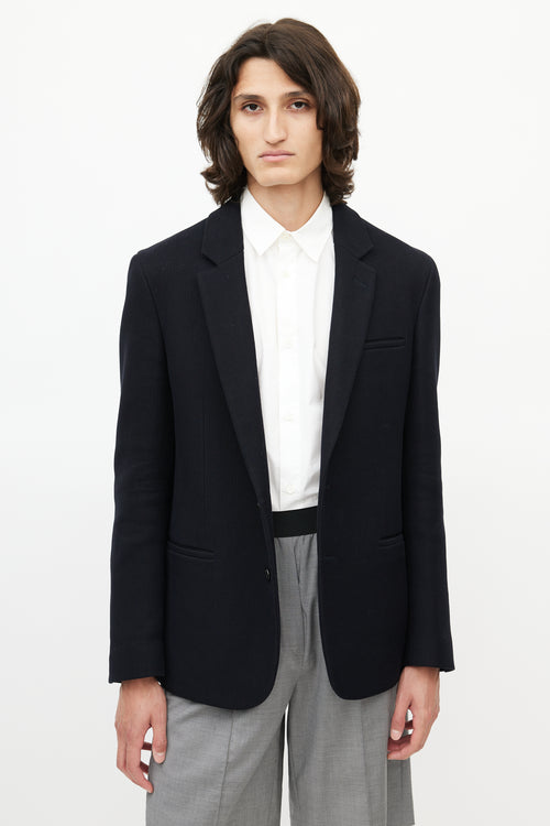 Maison Margiela Navy Two Button Blazer