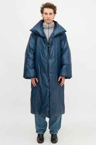 Maison Margiela Nylon & Down Padded Coat