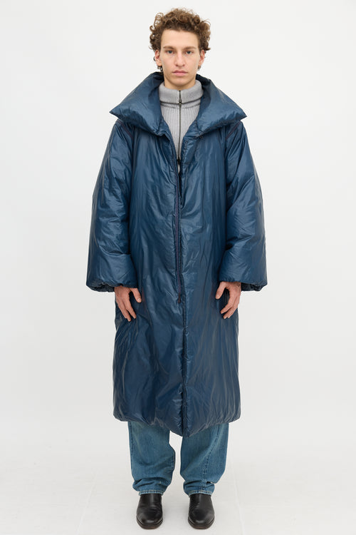 Maison Margiela Nylon & Down Padded Coat