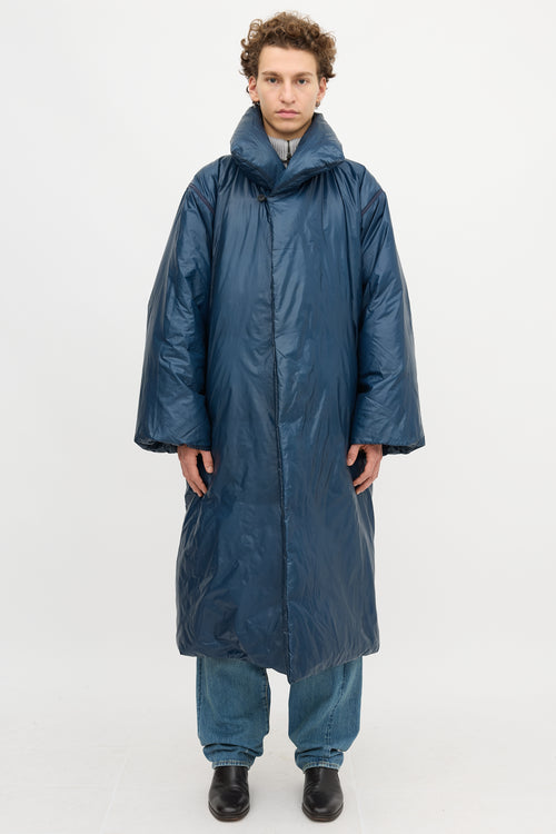 Maison Margiela Nylon & Down Padded Coat