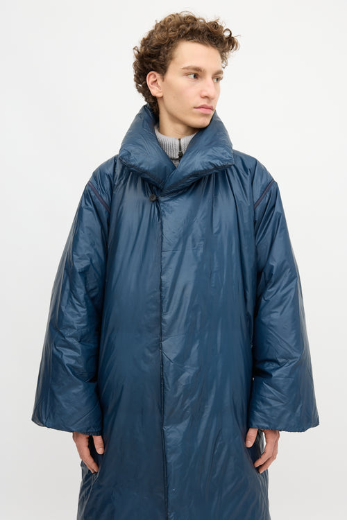 Maison Margiela Nylon & Down Padded Coat