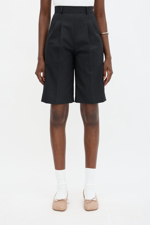 Maison Margiela Pleated Cropped Trouser