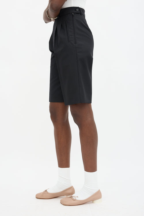 Maison Margiela Pleated Cropped Trouser