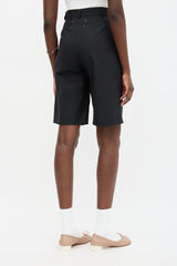 Maison Margiela Pleated Cropped Trouser