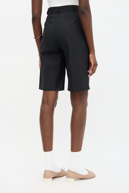 Maison Margiela Pleated Cropped Trouser