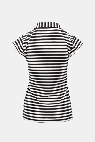 Maison Margiela Striped Cap Sleeve Top