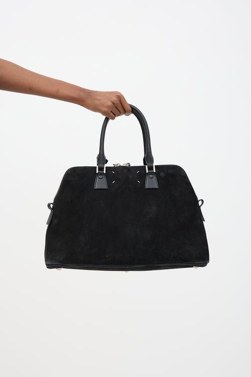 Maison Margiela Suede 5AC Face Bag