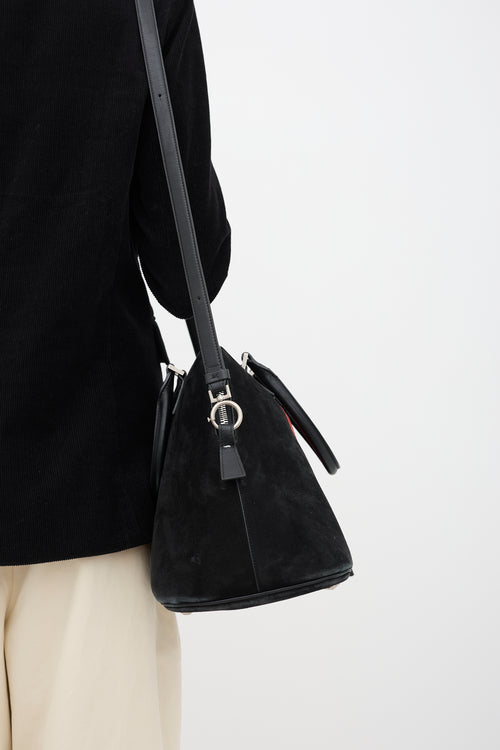 Maison Margiela Suede 5AC Face Bag