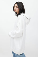 Maison Margiela White & Black Number Print Hoodie