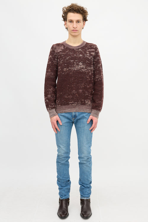 Maison Margiela Wool Intarsia Sweater