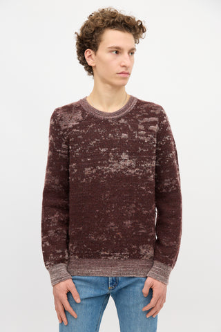Maison Margiela Wool Intarsia Sweater