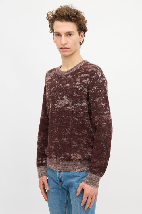 Maison Margiela Wool Intarsia Sweater