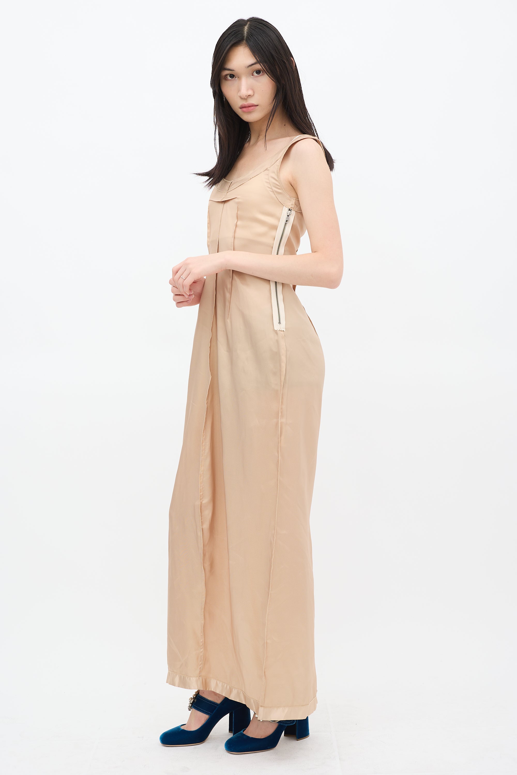 Maison Margiela // X H&M Gold Lining Maxi Dress VSP Consignment Maison Margiela // X H&M Gold Lining Maxi Dress VSP Consignment