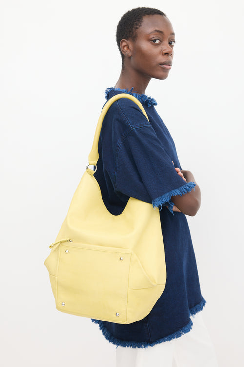 Maison Margiela Yellow Leather Shoulder Bag